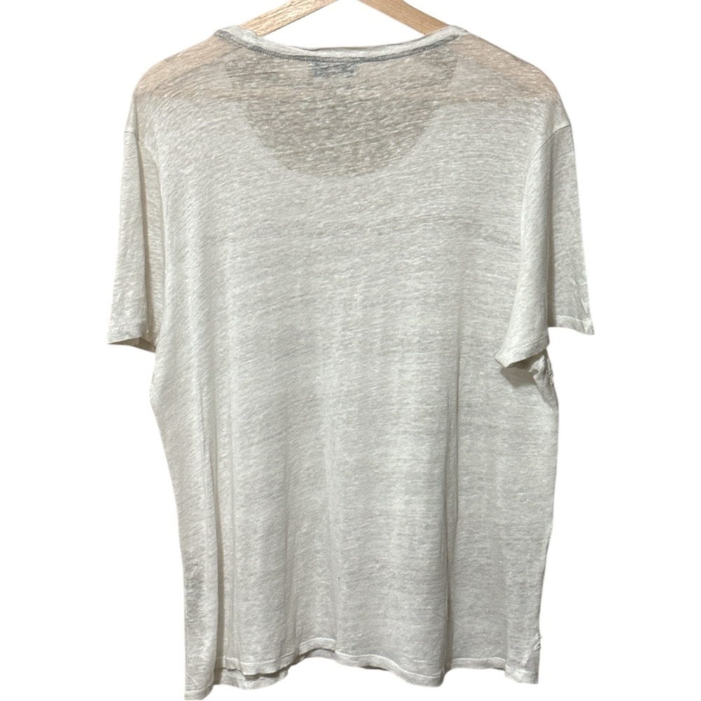 EUC - Burberry Pombiero Lace Stripe Top - Size Large - Picture 4 of 4